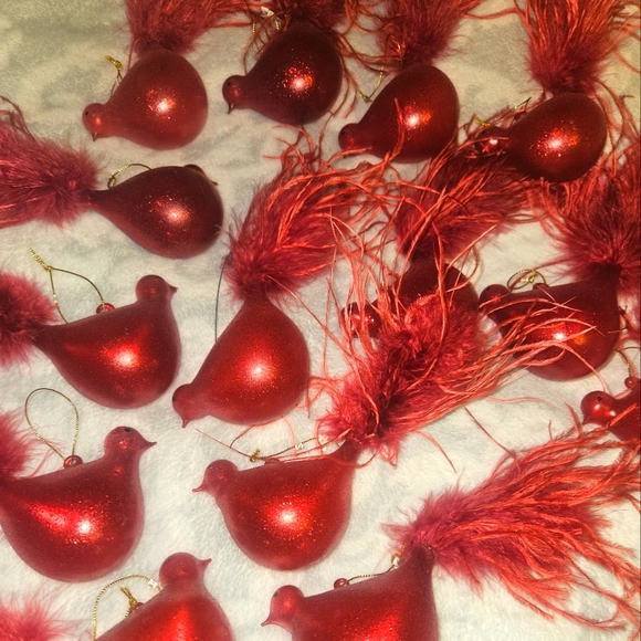 Red bird Ornaments/ Pier one - Picture 4 of 8